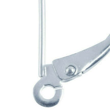 Load image into Gallery viewer, Sterling Silver 925 Continental Earring Hook Fasteners leaver back 2 x Pair
