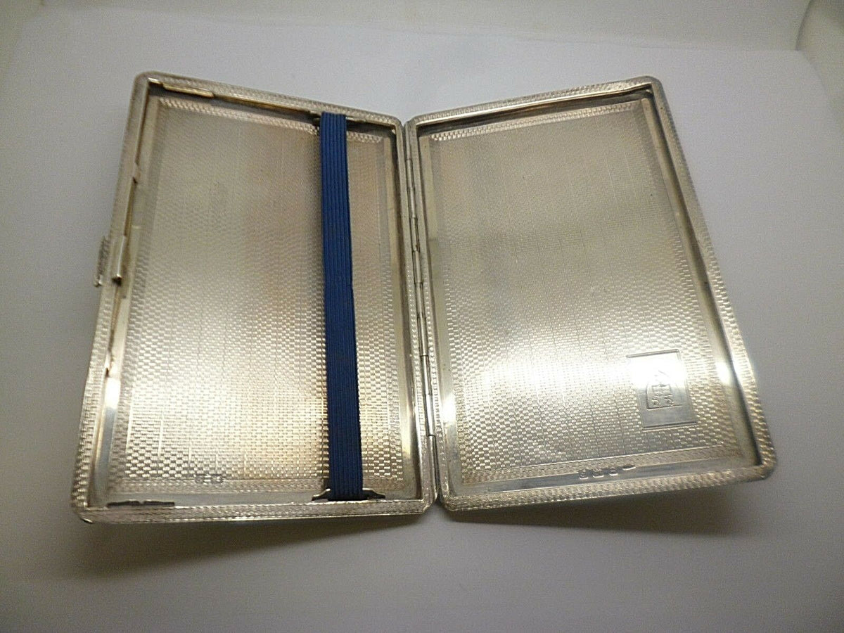 Sterling silver 925 vintage 1930 cigarette case with full Birmingham h –  Millies Jewels