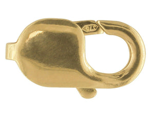 9ct gold 18mm trigger clasp lobster clasp lobster claw gold jewellery fastener