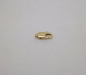 9ct gold 8mm trigger clasp lobster clasp lobster claw gold jewellery fastener