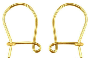 9ct Gold Earring Fittings ALL TYPES Hook Wire Safety Plain Fancy Earring PAIRS