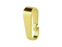 Load image into Gallery viewer, 7mm 9ct Yellow Gold Easy Use Snap On Pendant Bale / Bail No Soldering Required
