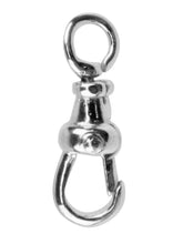 Load image into Gallery viewer, Silver Albert Swivel 15mm 19mm 23mm 25mm 29mm Sterling Silver Jewellery Clasp
