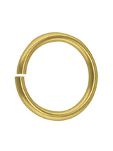 Load image into Gallery viewer, 9ct Yellow Gold 7mm Jump Ring - Open Jump Ring - O Ring Jewellery fastener x 1
