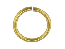 Load image into Gallery viewer, 9ct Yellow Gold 7mm Jump Ring - Open Jump Ring - O Ring Jewellery fastener x 1
