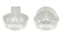 Load image into Gallery viewer, Plastic Butterfly Stud Earring Replacement Backs Jewellery Making x 1 Pair
