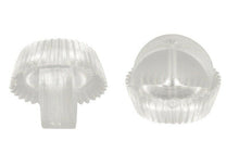 Load image into Gallery viewer, Plastic Butterfly Stud Earring Replacement Backs Jewellery Making x 1 Pair
