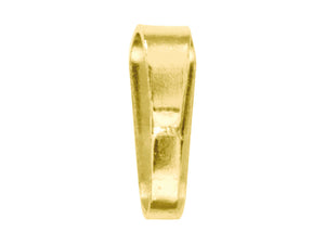 8mm 9ct Yellow Gold Easy Use Snap On Pendant Bale / Bail No Soldering Required