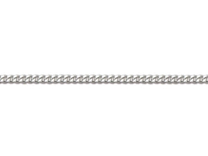 Silver Chain Sterling Silver 23 inch Ladies Chain Diamond Cut Curb Chain Ladies Pendant Chain