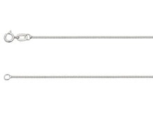 Load image into Gallery viewer, Silver Chain Sterling Silver 23 inch Ladies Chain Diamond Cut Curb Chain Ladies Pendant Chain
