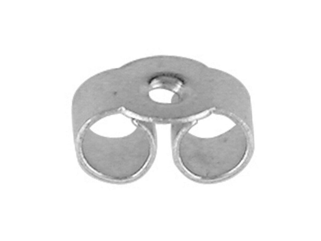 925 Solid Sterling Silver Butterfly Earring Backs Push Fit Earring Backs PAIRS