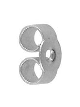 Load image into Gallery viewer, 925 Solid Sterling Silver Butterfly Earring Backs Push Fit Earring Backs PAIRS
