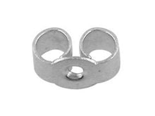 Load image into Gallery viewer, 925 Solid Sterling Silver Butterfly Earring Backs Push Fit Earring Backs PAIRS
