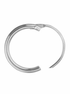 Sleeper Creole Earring SINGLE 925 Sterling Silver 11mm  Silver Huggie 11mm Hoop