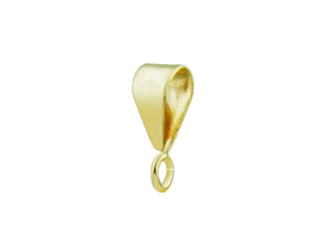 Gold Pendant Bail Fitting 9ct Yellow Gold Easy Use Pendant Bale Bail ALL TYPES