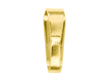 Load image into Gallery viewer, Gold Pendant Bail Fitting 9ct Yellow Gold Easy Use Pendant Bale Bail ALL TYPES

