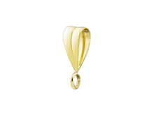 Load image into Gallery viewer, Gold Pendant Bail Fitting 9ct Yellow Gold Easy Use Pendant Bale Bail ALL TYPES
