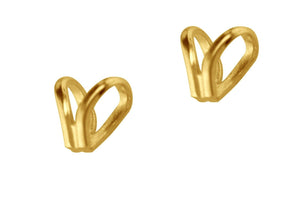 Gold Pendant Bail Fitting 9ct Yellow Gold Easy Use Pendant Bale Bail ALL TYPES