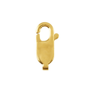 9ct gold trigger clasp lobster clasp lobster claw fastener 7, 8, 9, 11, 13mm