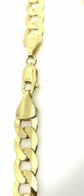 Load image into Gallery viewer, Heavy Gold Curb Bracelet 9ct Yellow Gold 8.5 Inch 8mm Wide Men’s Curb XL
